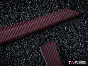 Alfa Romeo Giulia Complete Interior Trim Kit - Red Carbon Fiber - Pre '20 Models
